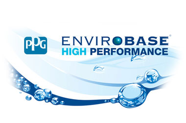 PPG Logo im Wasserlook